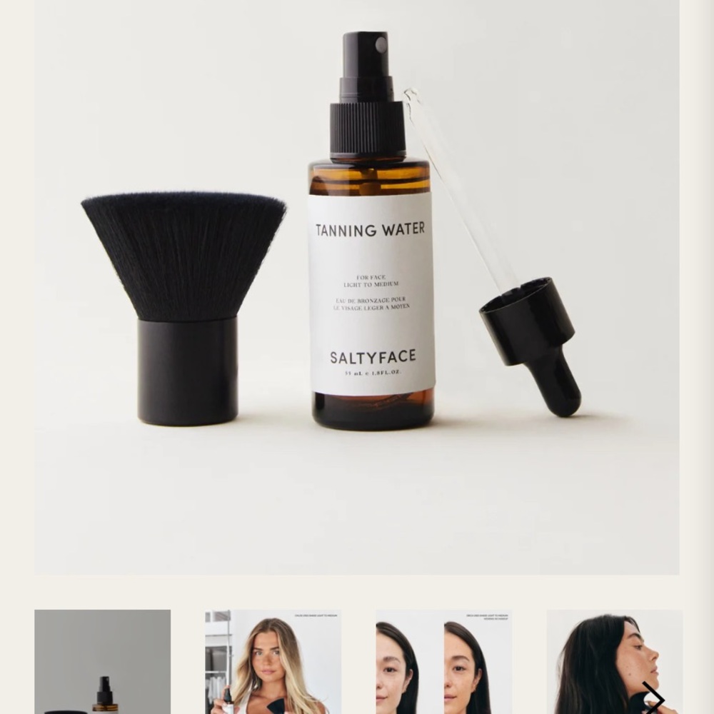 Saltyface tanning set